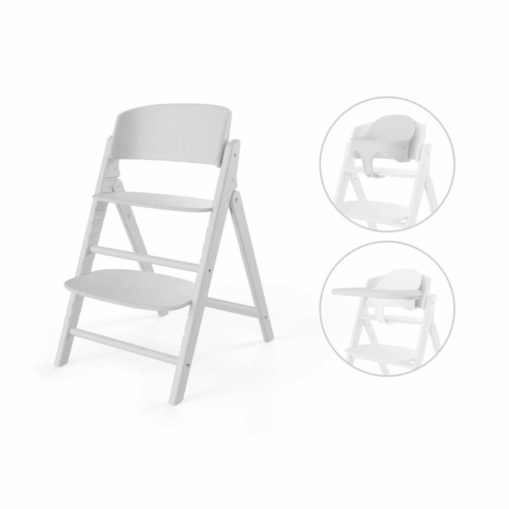 Cybex Click&Fold 3in1 syöttötuoli - All White