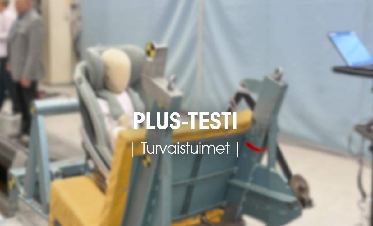 Plus-Testi turvaistuimille esittelyssä