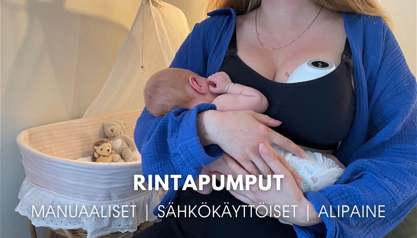 Käytännölliset ja arkea helpottavat rintapumput Lastentarvikkeesta