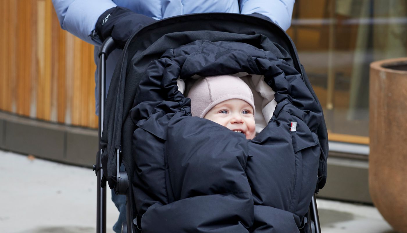 Voksi lämpötilaopas auttaa valitsemaan lämpöpussin vauvalle - kylmään talveen käy uusi City North.